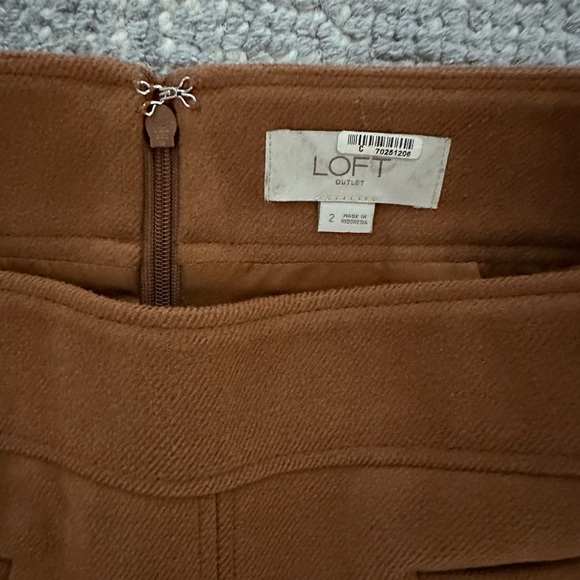 LOFT suede pencil skirt - Picture 2 of 5